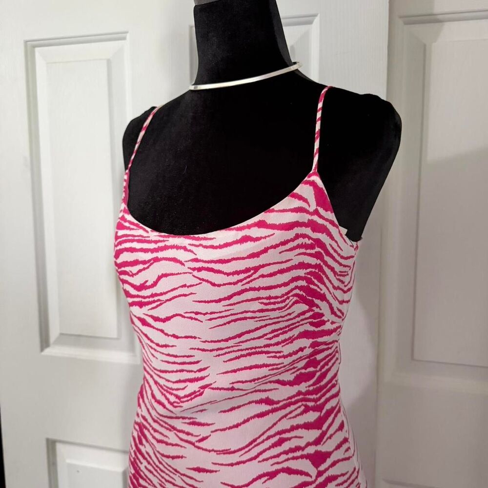 Laundry by shelli segal zebra print vegas dress
